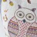 Un Chat Dans L'Aiguille Autumn Owl Embroidery Kit