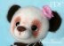 Bamboo Kisses, the Panda Bear Amigurumi