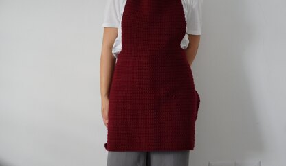 Kitchen apron crochet pattern