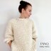 Chunky sweater Alaska Dream in Garter stitch