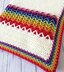 Rainbow  Waves Blanket