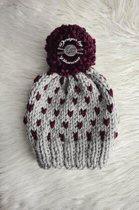 Chunky Fair Isle Slouch