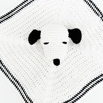 Snoopy lovey blanket