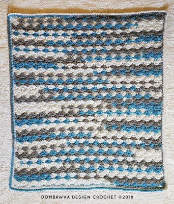 Solid Shell Stitch Blanket