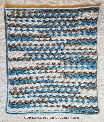 Shell crochet stitch online blanket