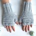 Sea Ripples Fingerless Gloves