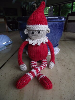 Jingles the Elf Knitting pattern by Amanda Berry | LoveCrafts