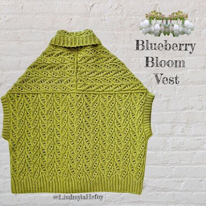 Blueberry Bloom Vest