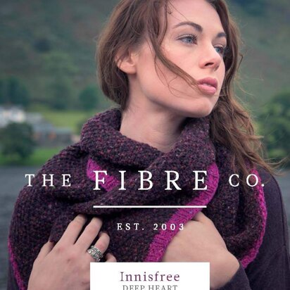 Deep Heart Capelet in The Fibre Co. Arranmore - Downloadable PDF