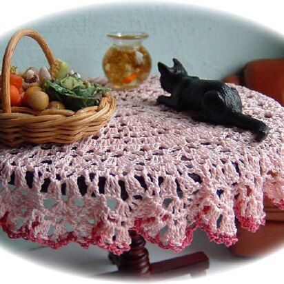 1:12th scale Round Tablecloth