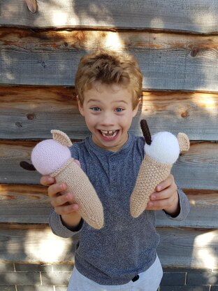 Knitted Ice Creams