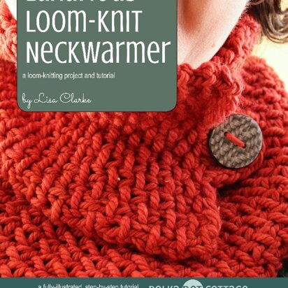 Luxurious Loom-Knit Neckwarmer