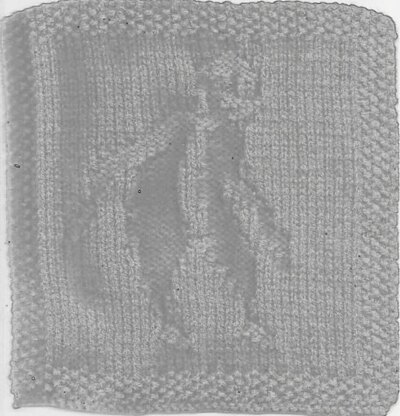 '9' Dishcloth Pattern