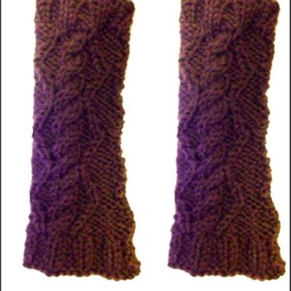 Arm Warmers Fingerless Gloves Knitting Pattern # 3 Sassenach