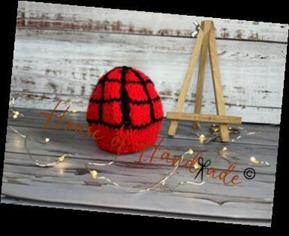 Web Shooter Chocolate Orange Cover Knitting Pattern