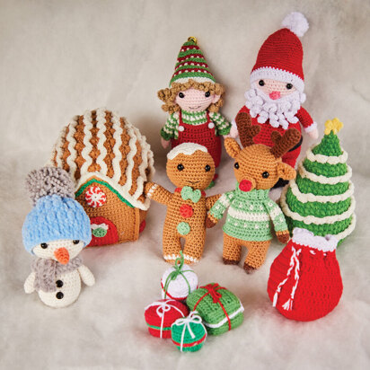 Christmas Scene in Sirdar Happy Cotton & Chenille - 577 - Downloadable PDF