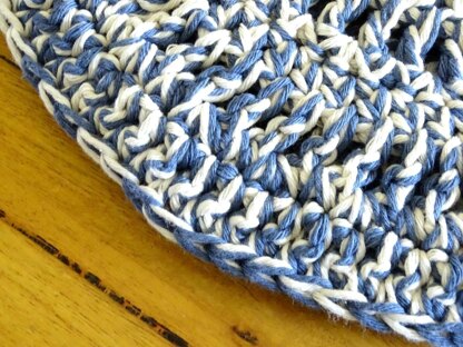 Chunky Cotton Crochet Tote Bag