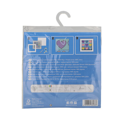 Anchor First Kit Hearts Long Stitch Kit