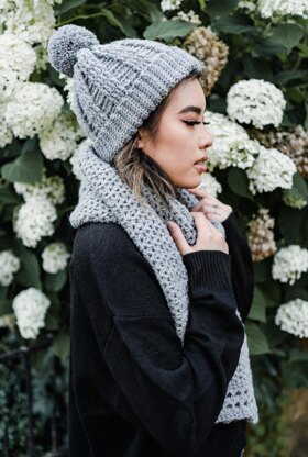 Marlo Hat + Scarf Set