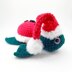 Amigurumi turtle Christmas