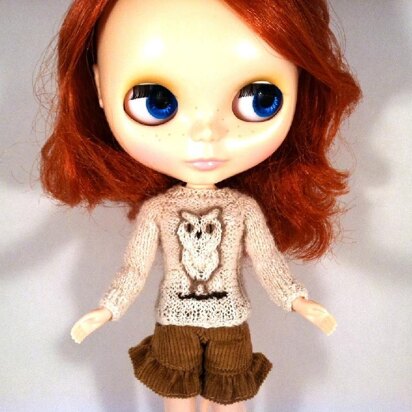 Owl Sweater for Blythe