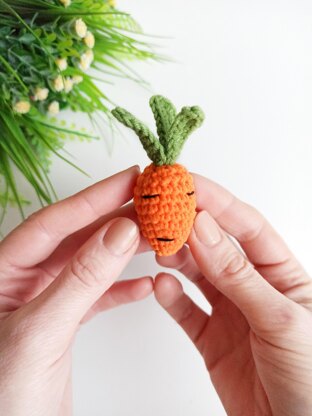 Carrot crochet pattern