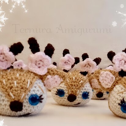 Crochet pattern deer head