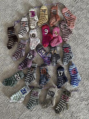 Yuletide Mini Sock Advent