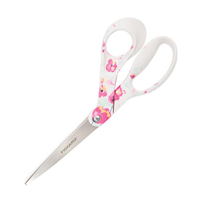 Fiskars General Purpose Scissors - 21cm Floral