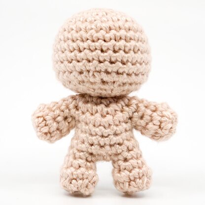 Mini Noso One Piece Crochet Doll Crochet Pattern