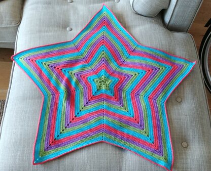 Star baby blanket