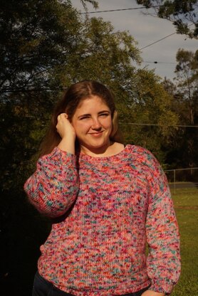 Not Knit Sweater: Tunisian Crochet Sweater