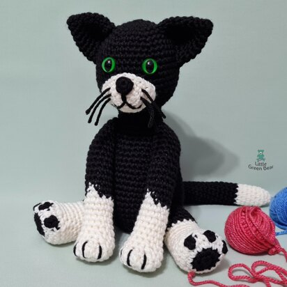 Connie the Cat - US Terminology - Amigurumi