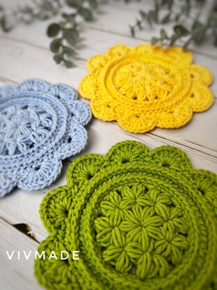 Daisy Coasters