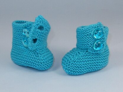 Baby Button Up Booties (Bootees)