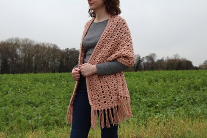 Wildflower Chunky Shawl