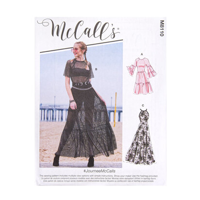 McCall's Misses' Dresses M8110 - Sewing Pattern