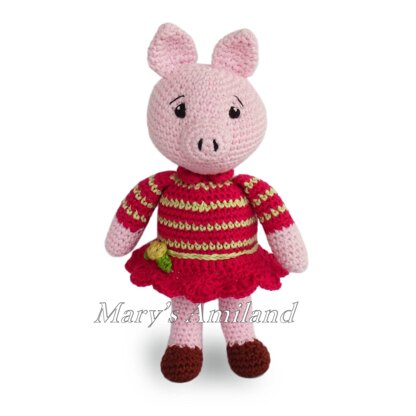 Amigurumi Miss Pig The Ami