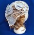 Summer Kerchief hat Irish crochet lace pattern