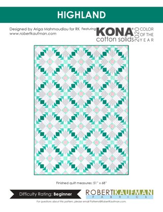 Robert Kaufman Highland - Downloadable PDF