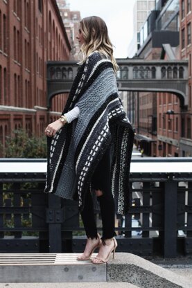 Alphabet City Cape Scarf