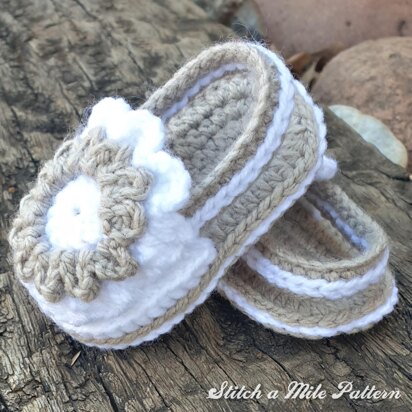 Baby bootie - Flower Sandal