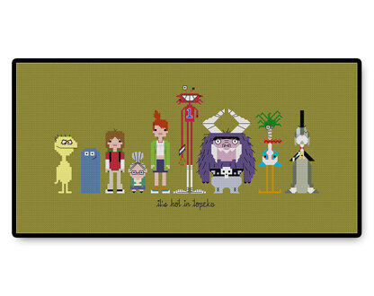 Foster's Home for Imaginary Friends - PDF Cross Stitch Pattern