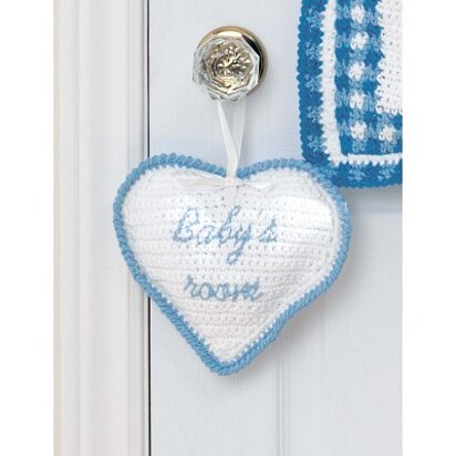 Baby's Room Sign in Lily Sugar 'n Cream Solids