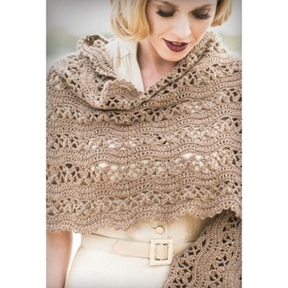 Blue Sky Fibers Daisy Wrap