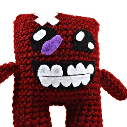 Super Meat Boy Amigurumi