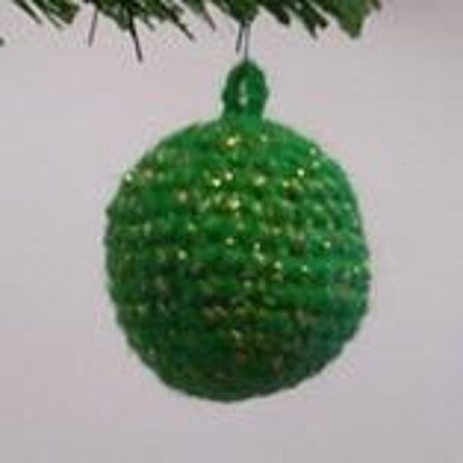 Glittering Christmas Ball Ornament C-015