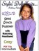 Girls sweater knitting pattern with matching headband 301