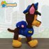 Chase Paw Patrol Amigurumi