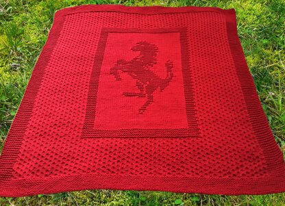 Prancing Baby Blanket